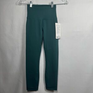 Lululemon Wunder Train HR Crop 23” Size 2. NWT!